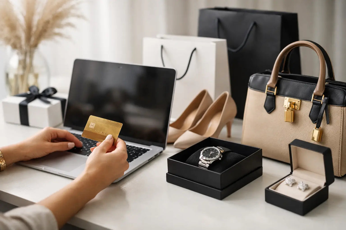 Guía de compras de lujo online segura