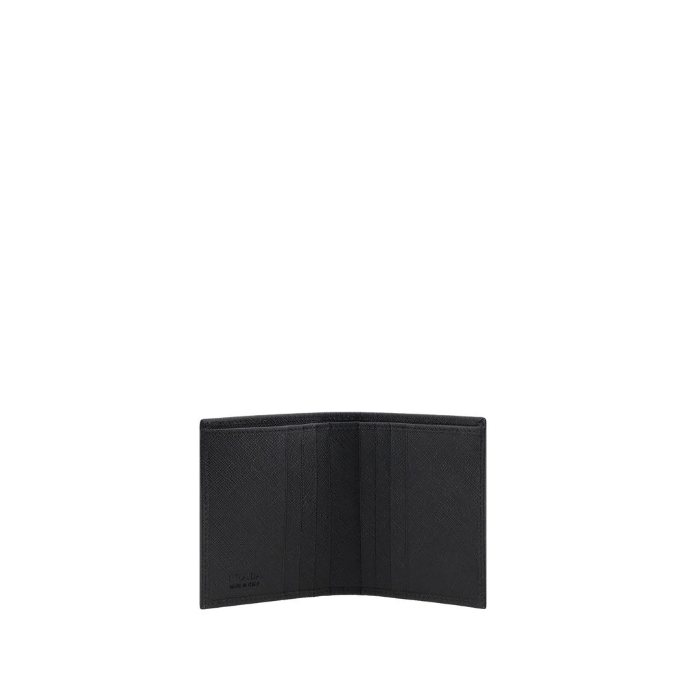 Prada Black Nylon Wallet