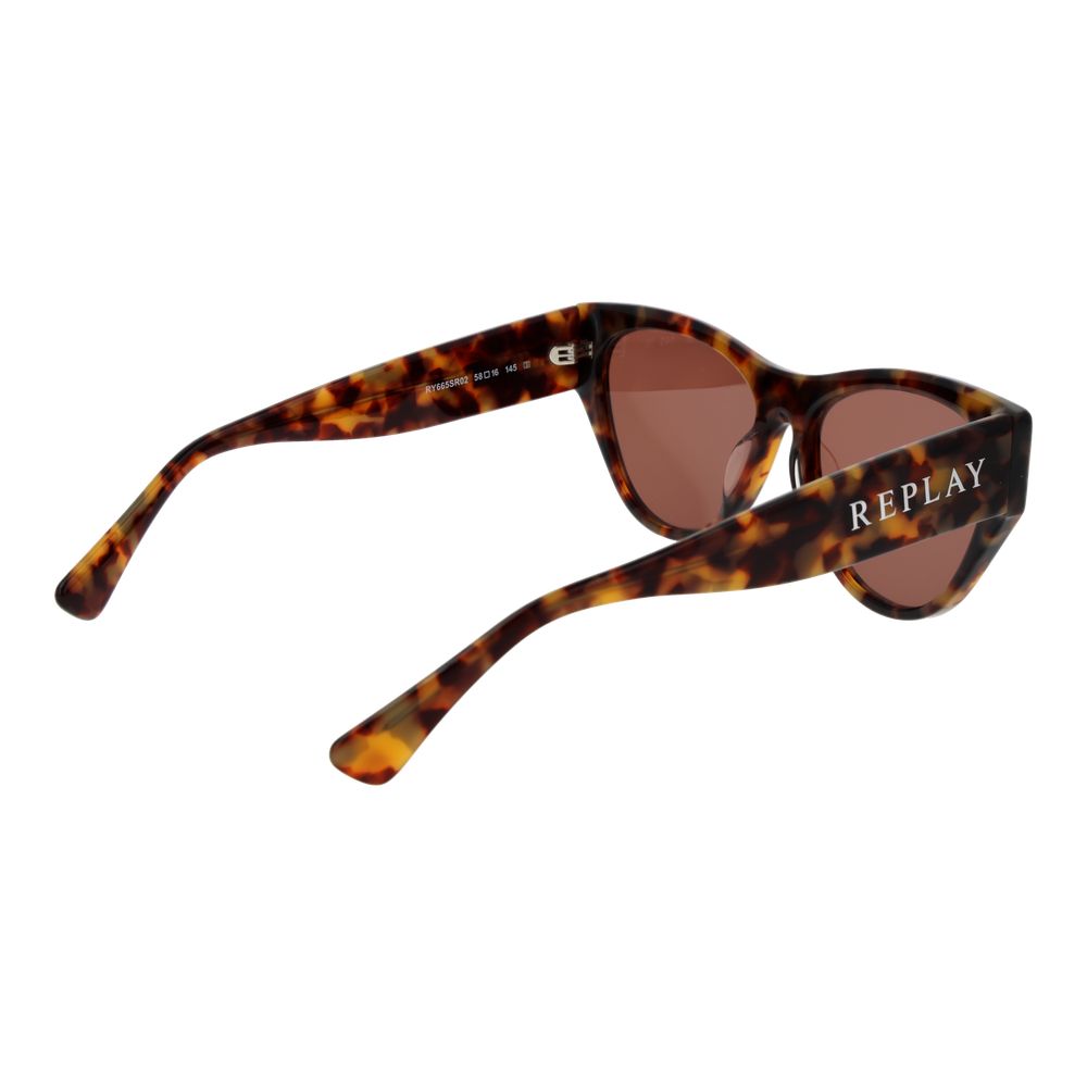 Replay Bicolor Plastic Sunglasses