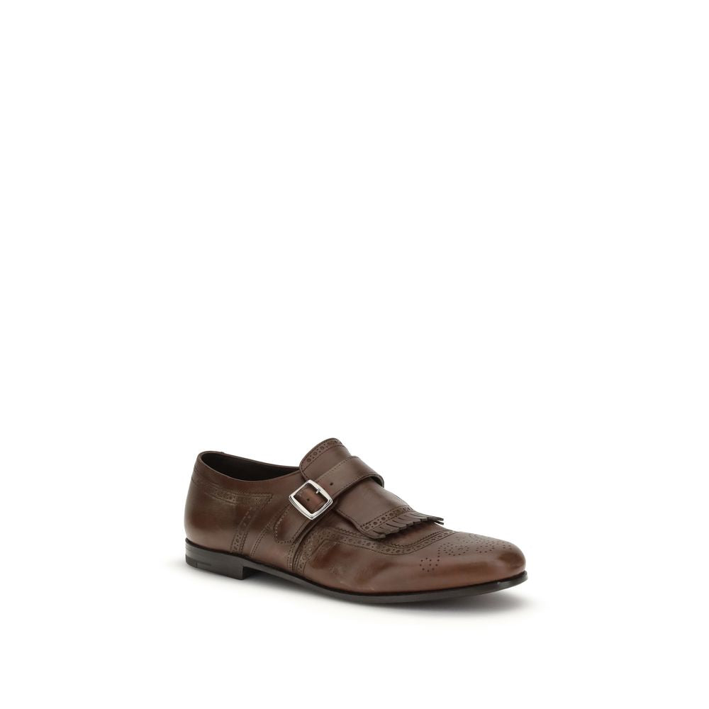 Church's Brown Rubber Slip-On Loafers - BrandFit 88