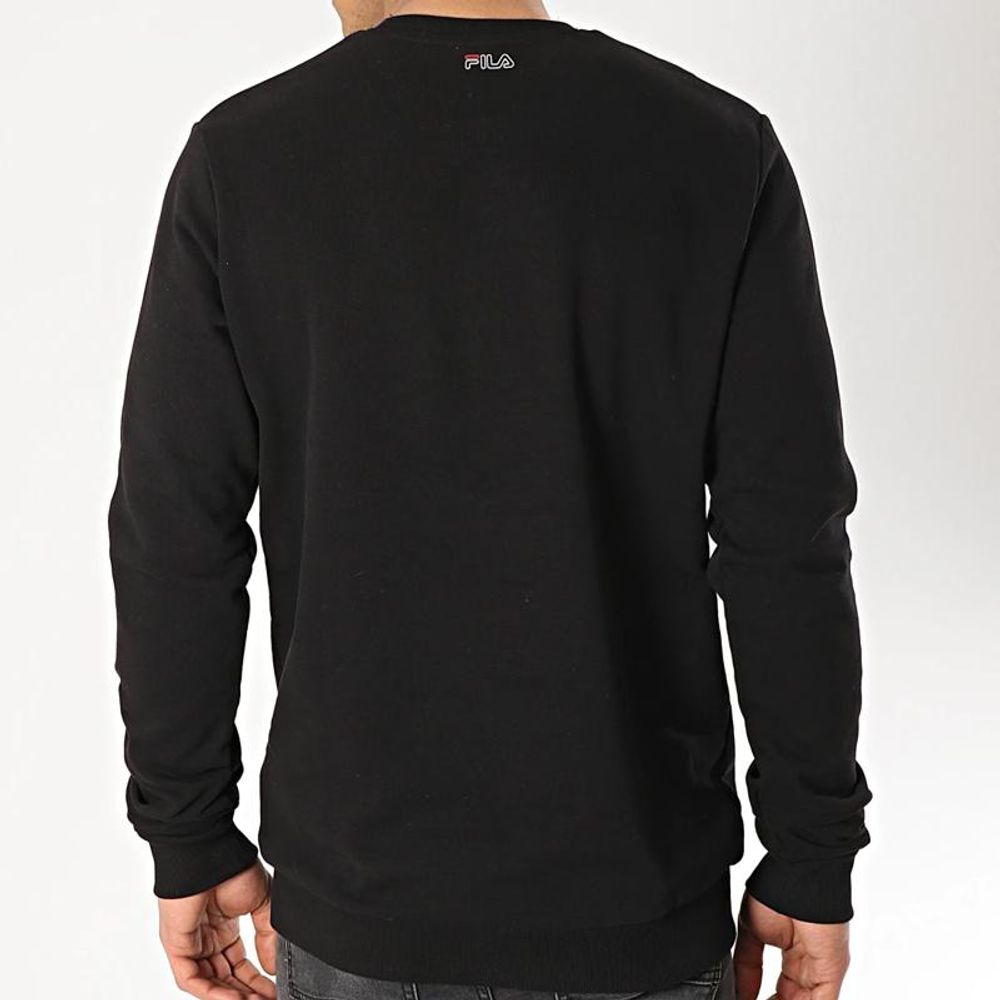 Fila Black Cotton Sweatshirt