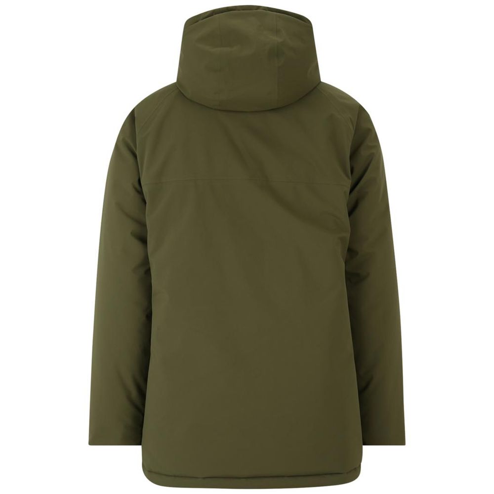Fila Green Polyester Parka