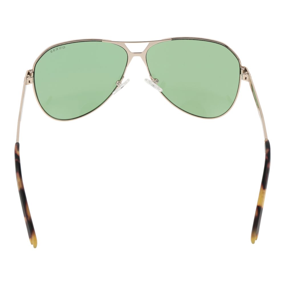 Guess Gold Metal Sunglasses