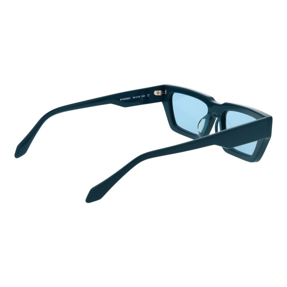 Replay Turquoise Plastic Sunglasses
