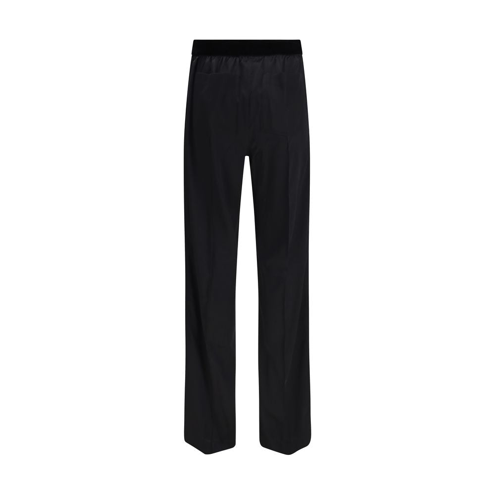 Tom Ford Black Silk Casual Pants