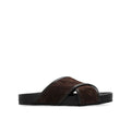 Bottega Veneta Brown Lamb Leather Sandals - BrandFit 88