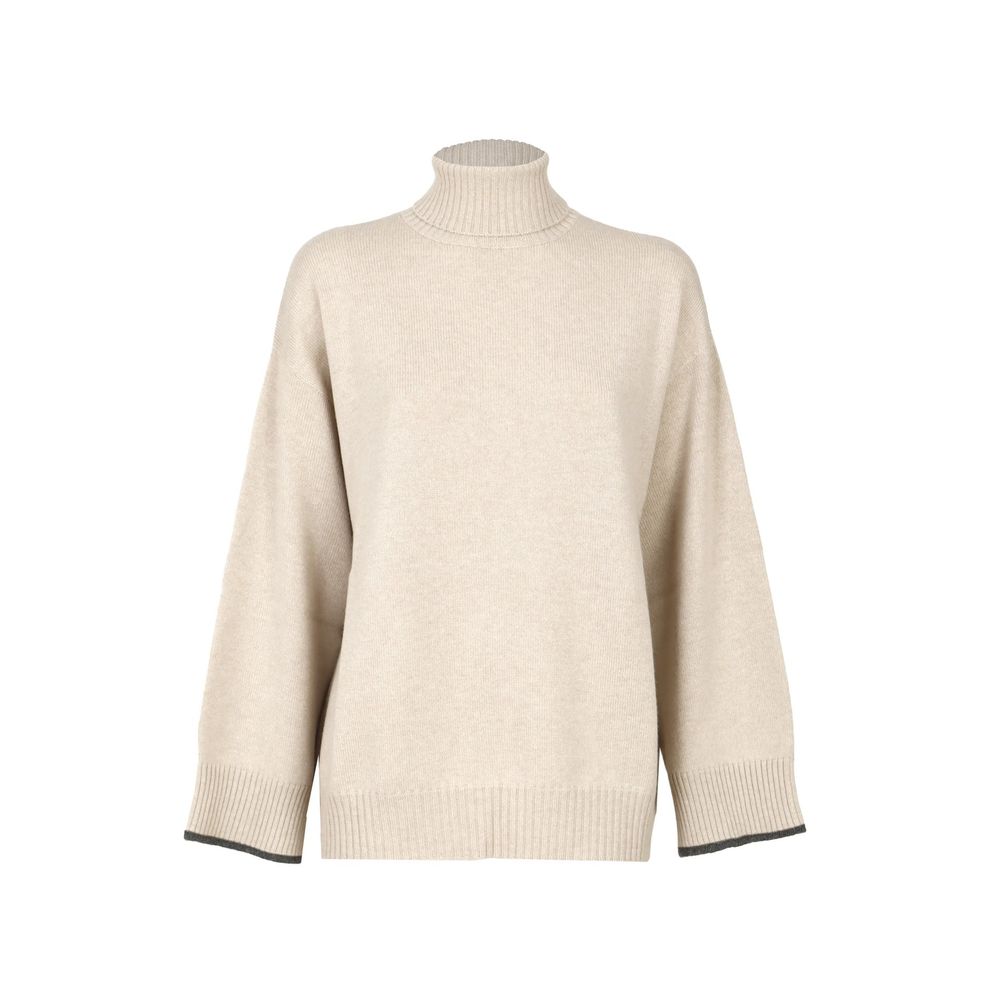 Brunello Cucinelli Beige Cashmere Cashmere Sweater - BrandFit 88