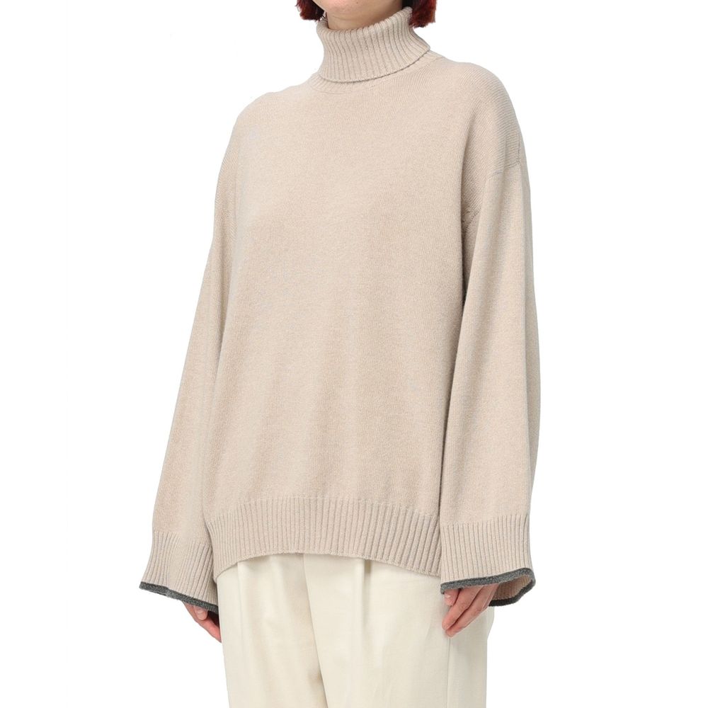 Brunello Cucinelli Beige Cashmere Cashmere Sweater - BrandFit 88