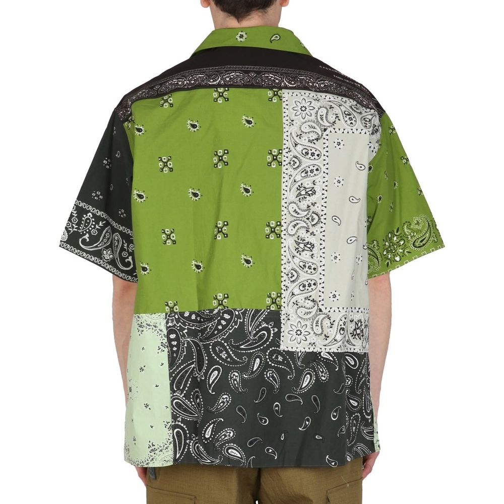 Kenzo Bicolor Cotton Shortsleeve Shirt - BrandFit 88