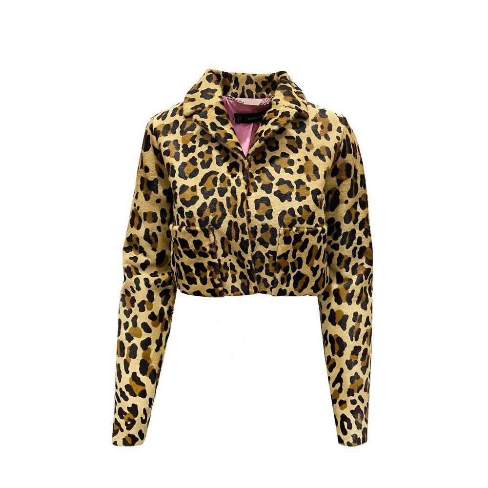 Dsquared² Brown Calfskin Coat - BrandFit 88
