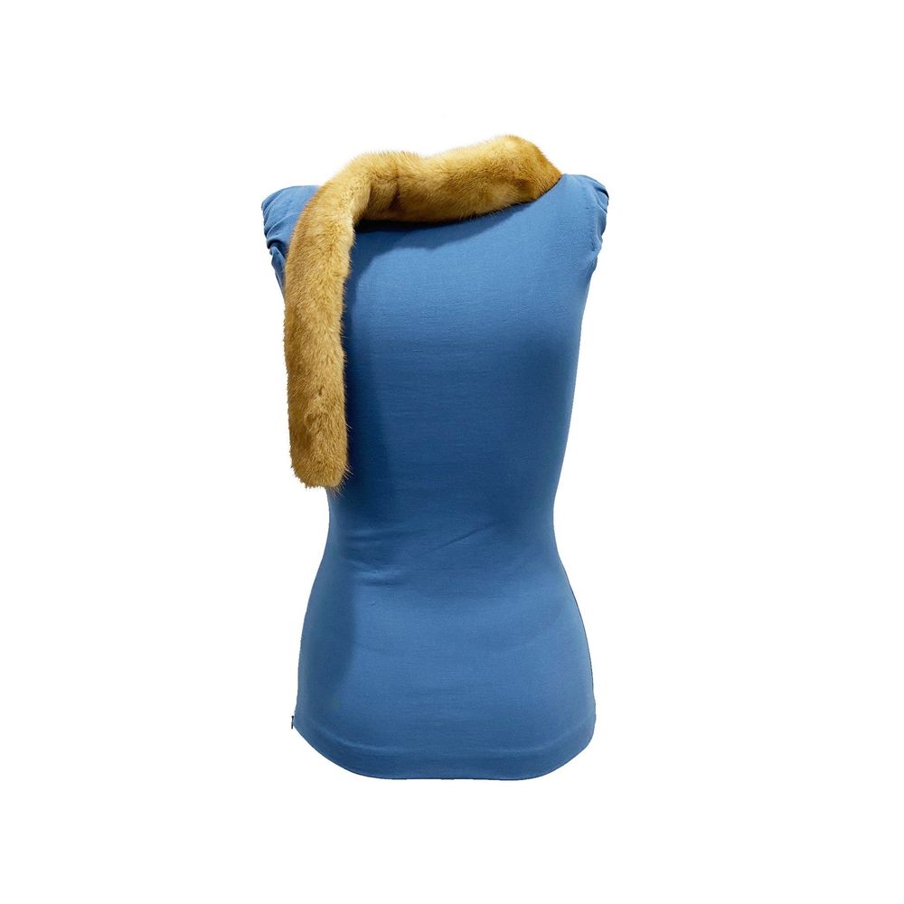 Dsquared² Blue Viscose Tank Tops - BrandFit 88