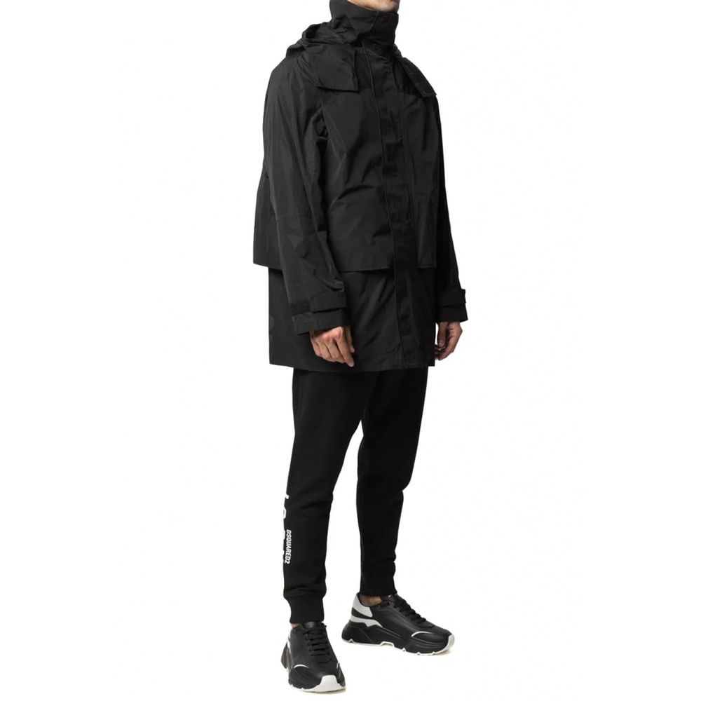 Dsquared² Black Nylon Shell Jacket - BrandFit 88