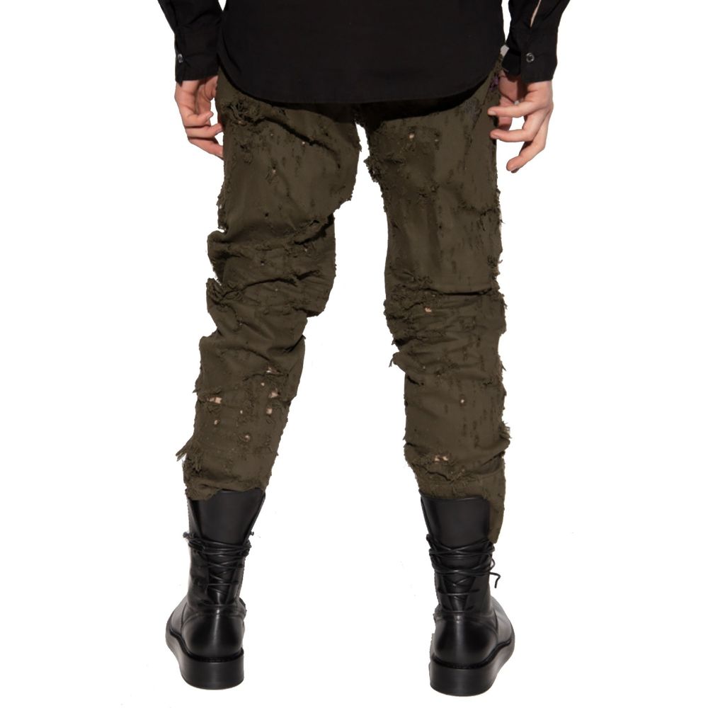 Dsquared² Bicolor Cotton Casual Pants - BrandFit 88