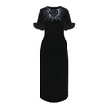 Fendi Black Viscose Cocktail Dress - BrandFit 88