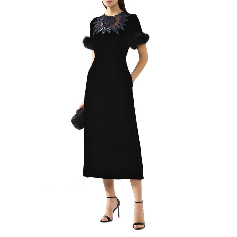 Fendi Black Viscose Cocktail Dress - BrandFit 88