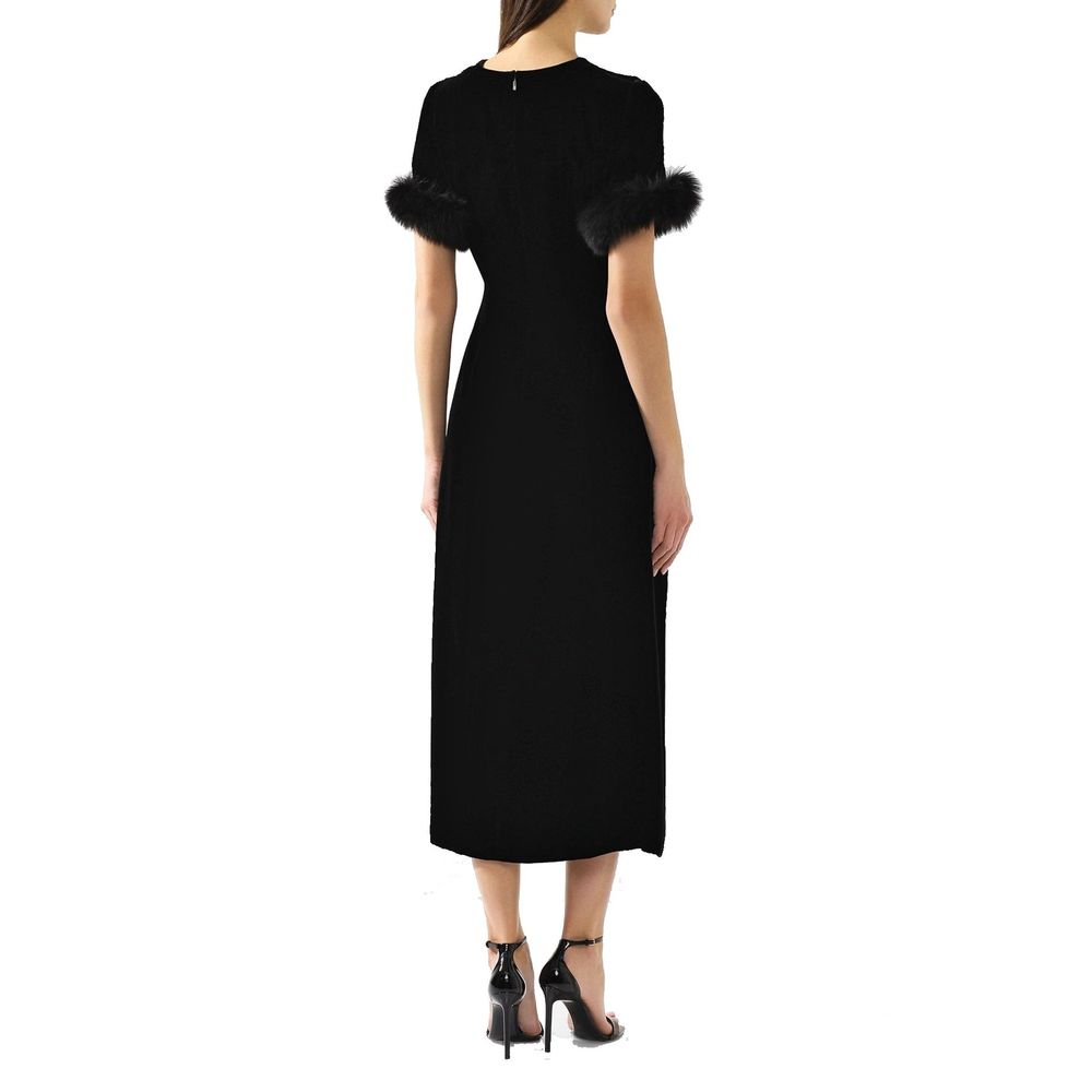 Fendi Black Viscose Cocktail Dress - BrandFit 88