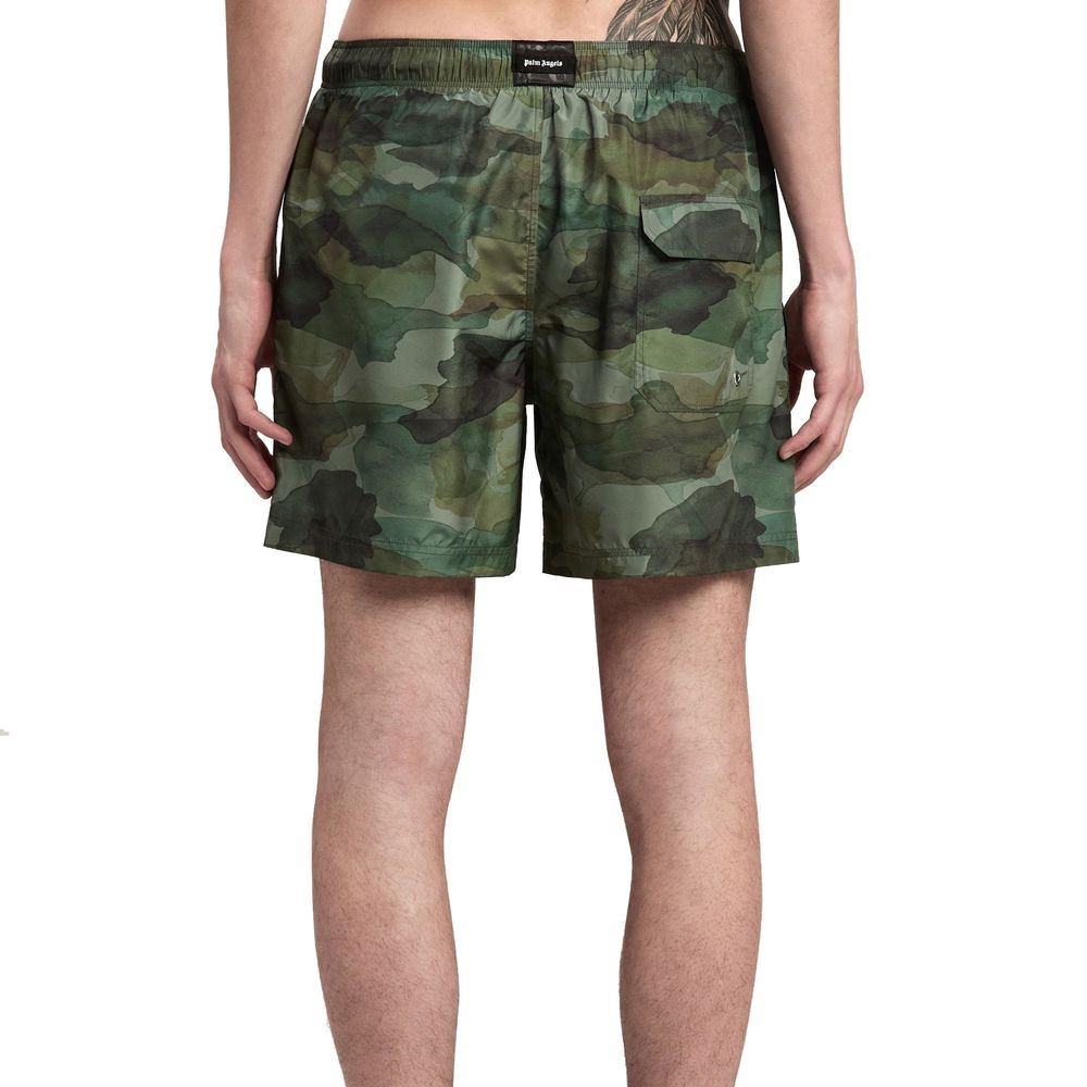 Palm Angels Bicolor Polyester Swim Shorts - BrandFit 88