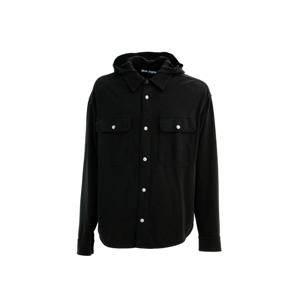 Palm Angels Black Denim Shirt - BrandFit 88