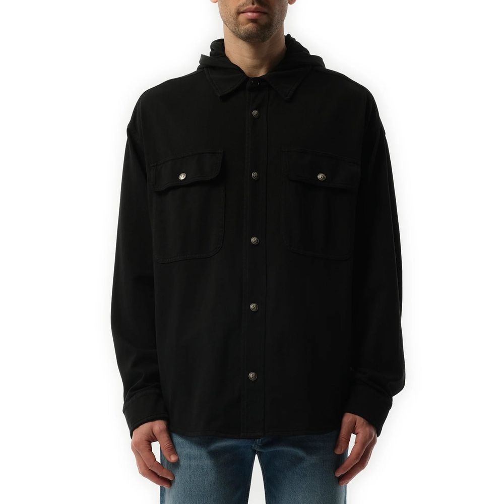 Palm Angels Black Denim Shirt - BrandFit 88