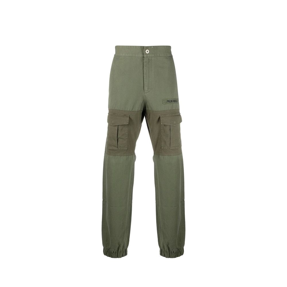 Palm Angels Bicolor Cotton Cargo Pants - BrandFit 88