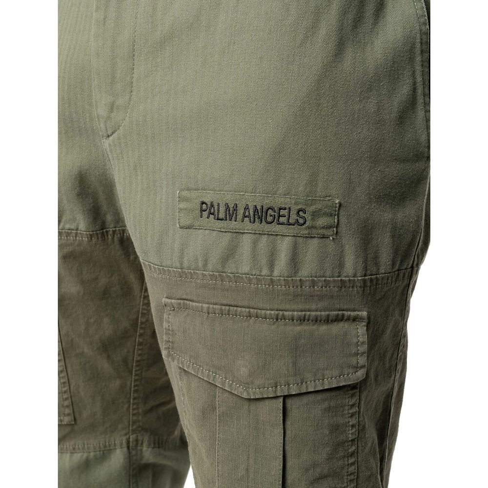 Palm Angels Bicolor Cotton Cargo Pants - BrandFit 88