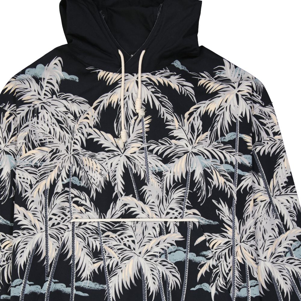 Palm Angels Black Cotton Pattern Shirt - BrandFit 88