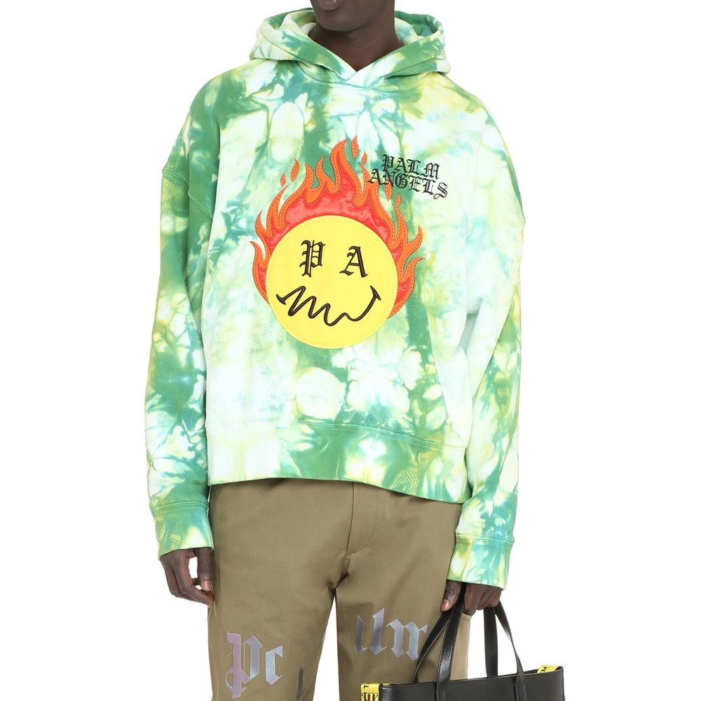 Palm Angels Bicolor Cotton Sweatshirt - BrandFit 88