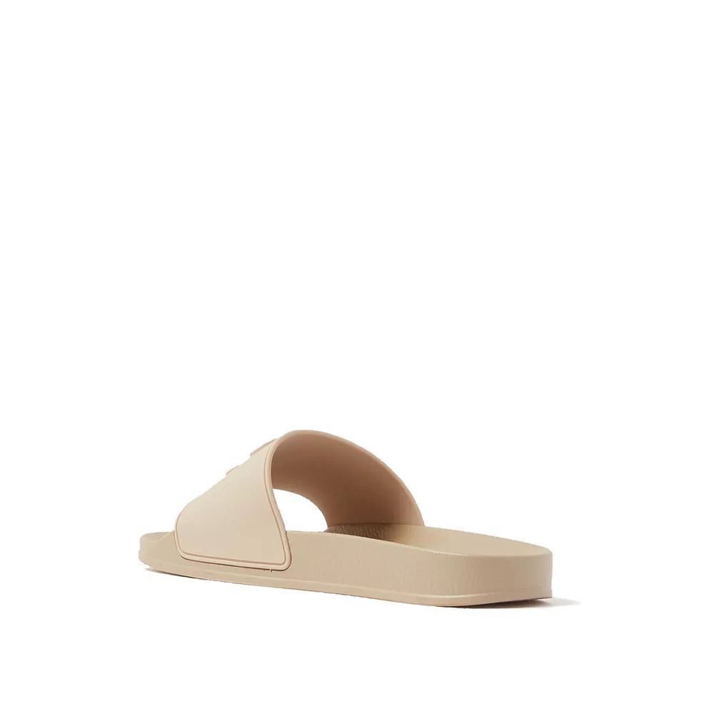 Palm Angels Beige Rubber Slides - BrandFit 88