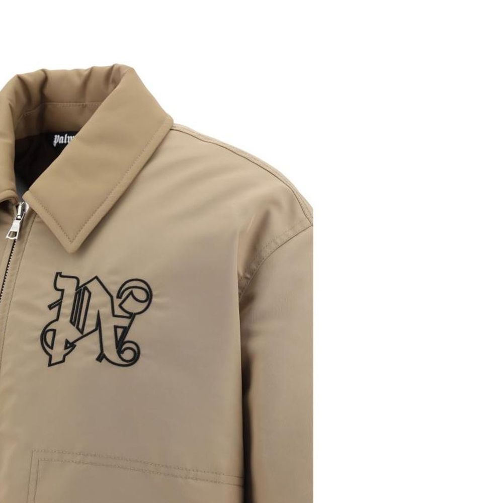 Palm Angels Beige Polyamide Bomber - BrandFit 88