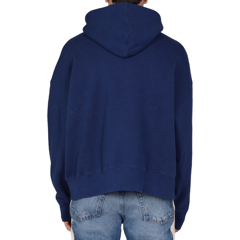 Palm Angels Blue Cotton Sweatshirt - BrandFit 88