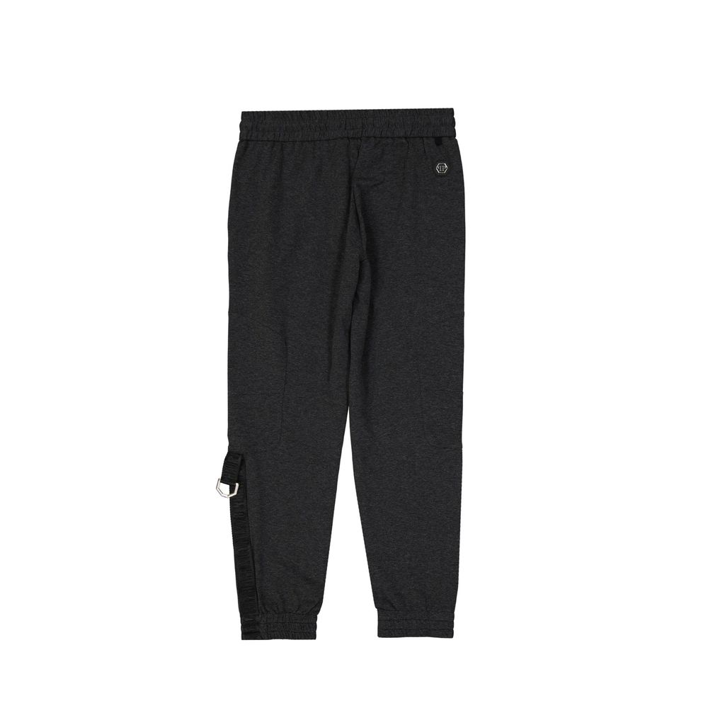 Philipp Plein Gray Cotton Joggers (Workout Pants) - BrandFit 88
