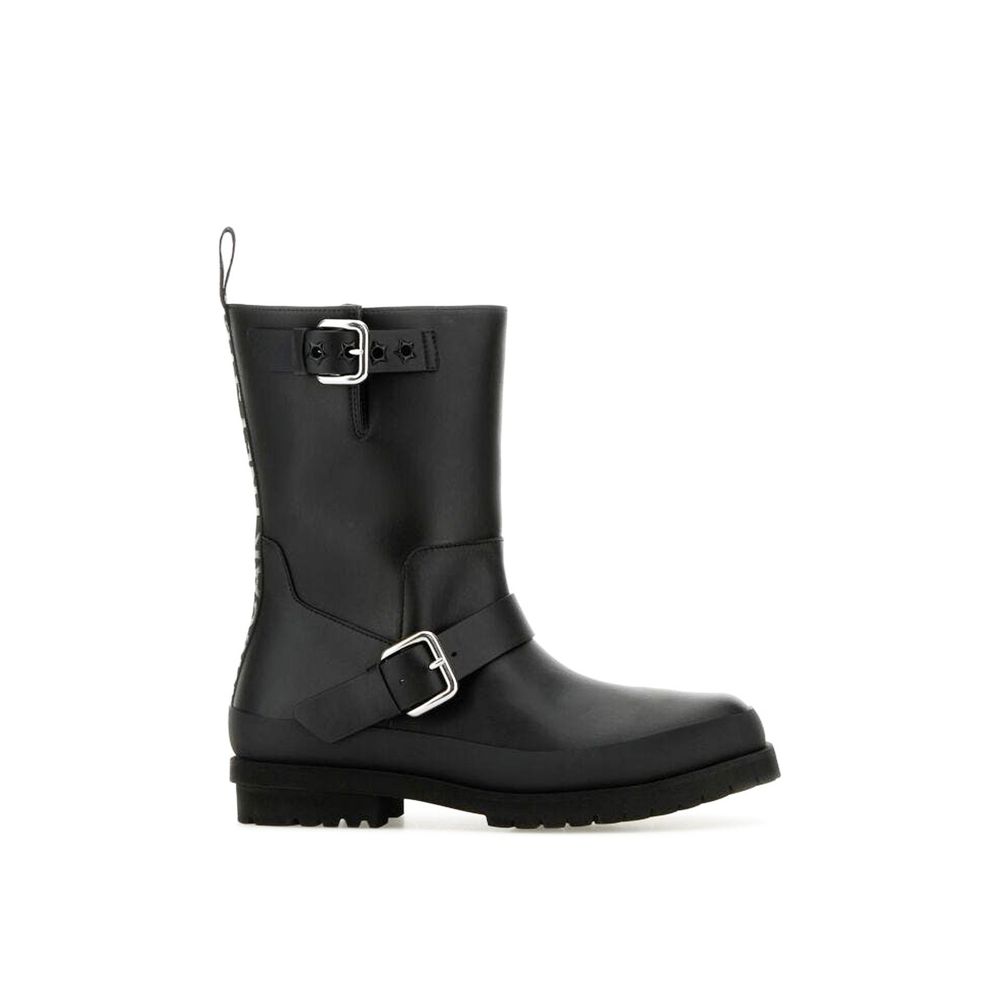Stella McCartney Black Polyester Lace-Up Boots - BrandFit 88