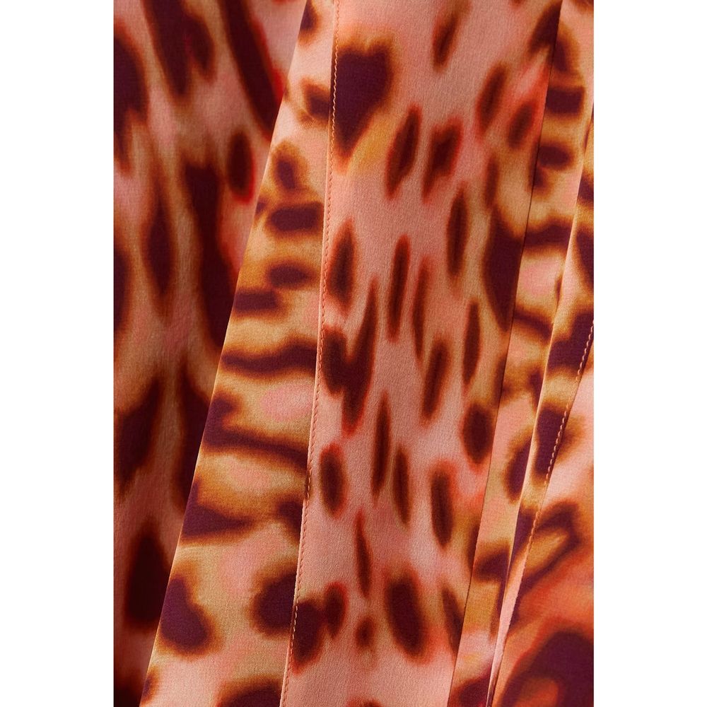 Stella McCartney Orange Silk Midi Skirt - BrandFit 88