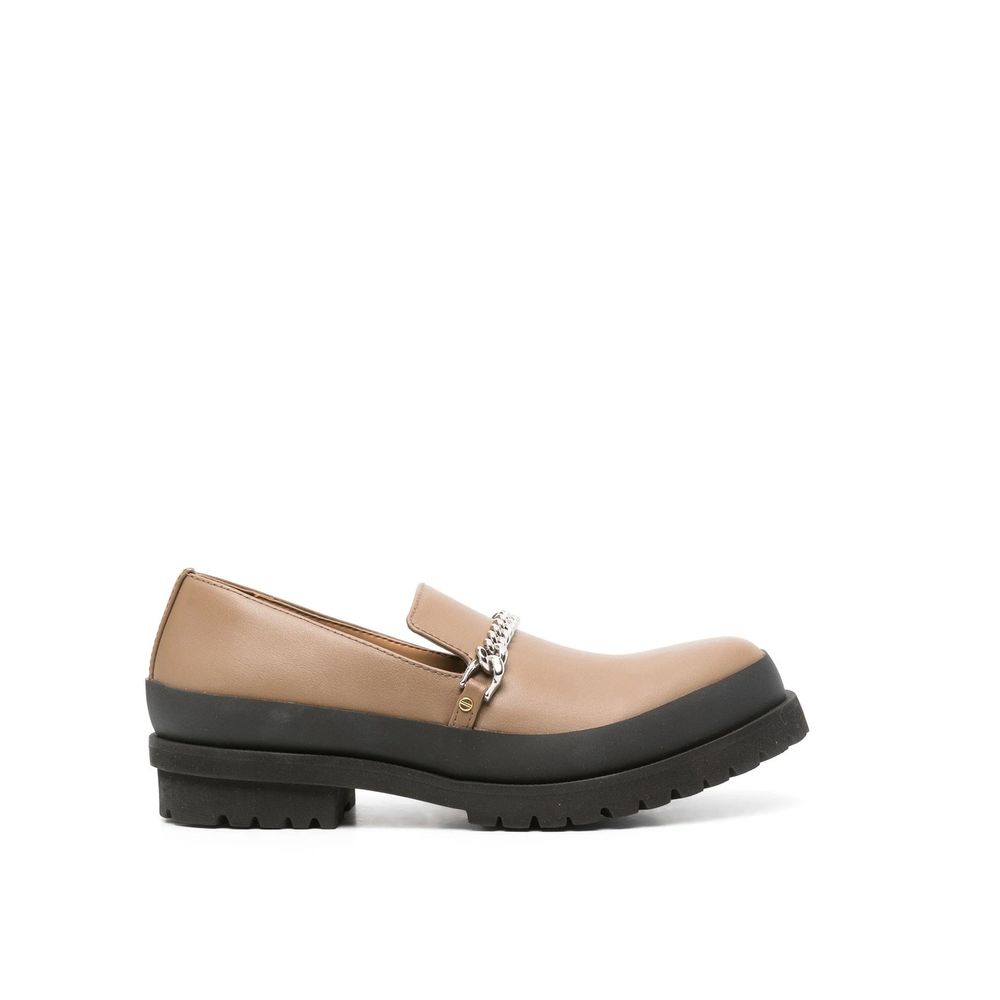 Stella McCartney Brown Vegan Leather Slip-On Loafers - BrandFit 88