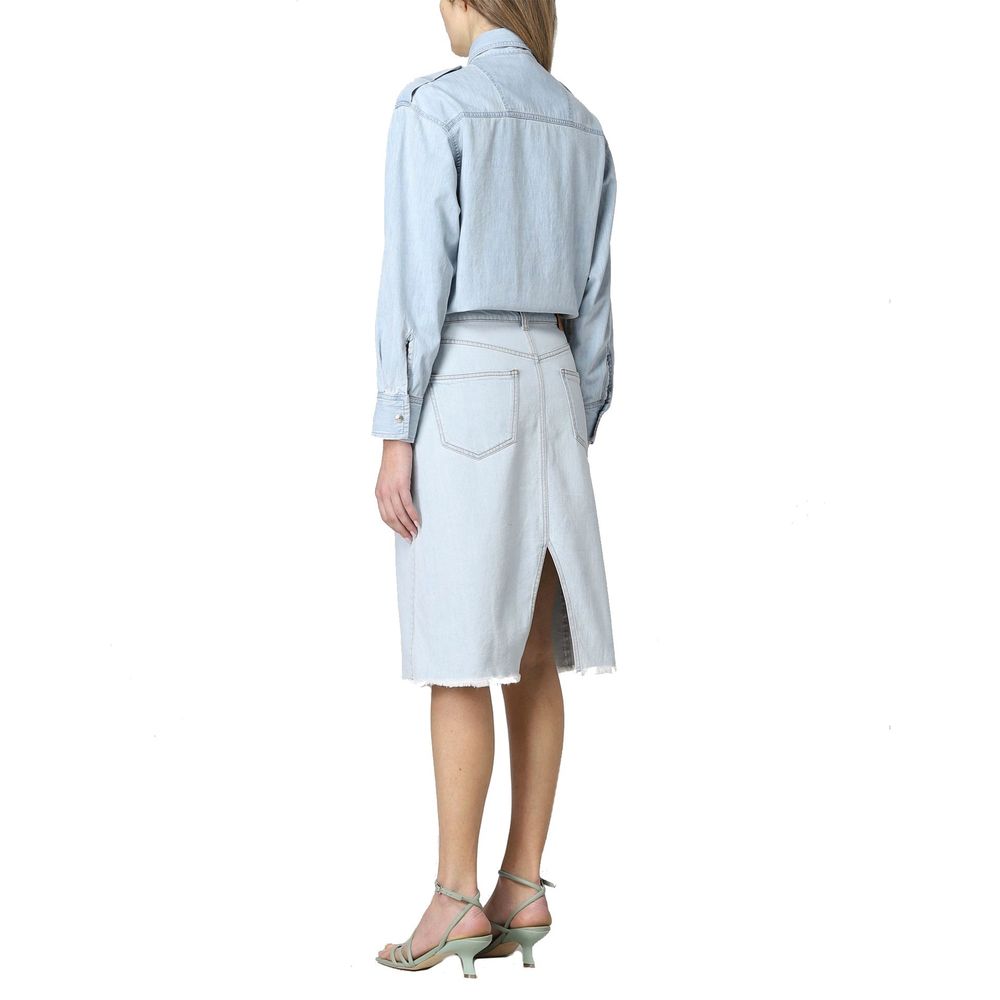 Stella McCartney Blue Cotton Casual Dress - BrandFit 88