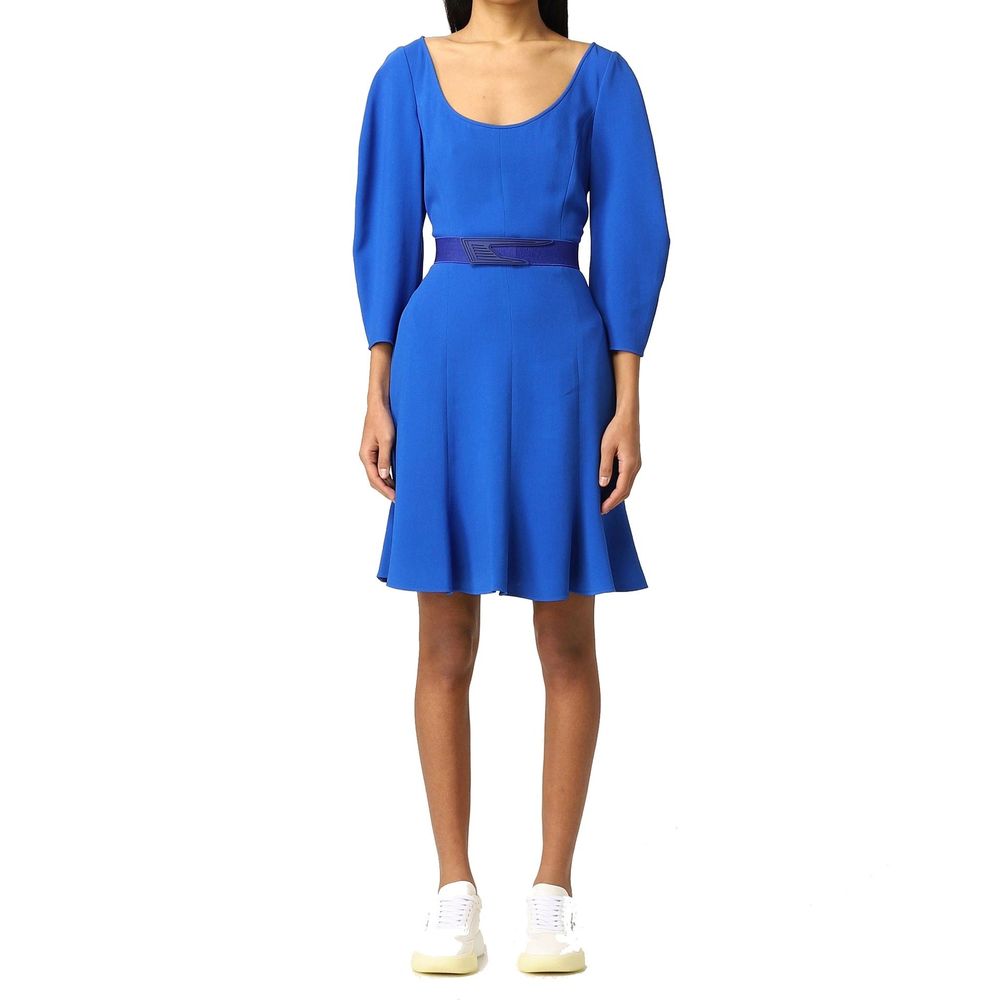 Stella McCartney Blue Viscose Casual Dress - BrandFit 88