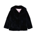 Alberta Ferretti Blue Rabbit Fur Full-Length Jacket