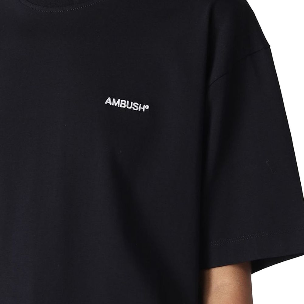 Ambush Black Cotton T-Shirt - BrandFit 88