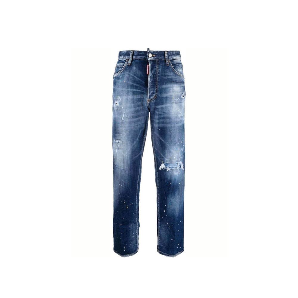 Dsquared² Blue Cotton Jeans Denim - BrandFit 88