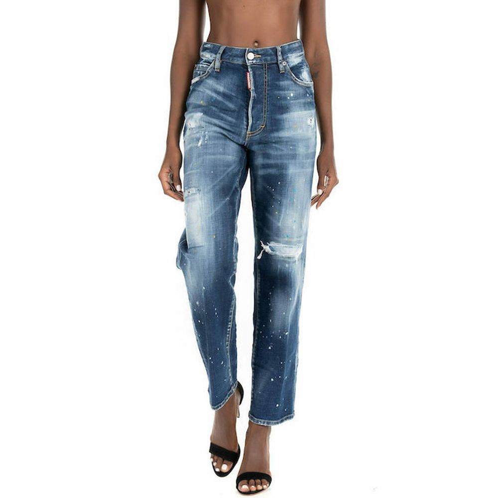 Dsquared² Blue Cotton Jeans Denim - BrandFit 88