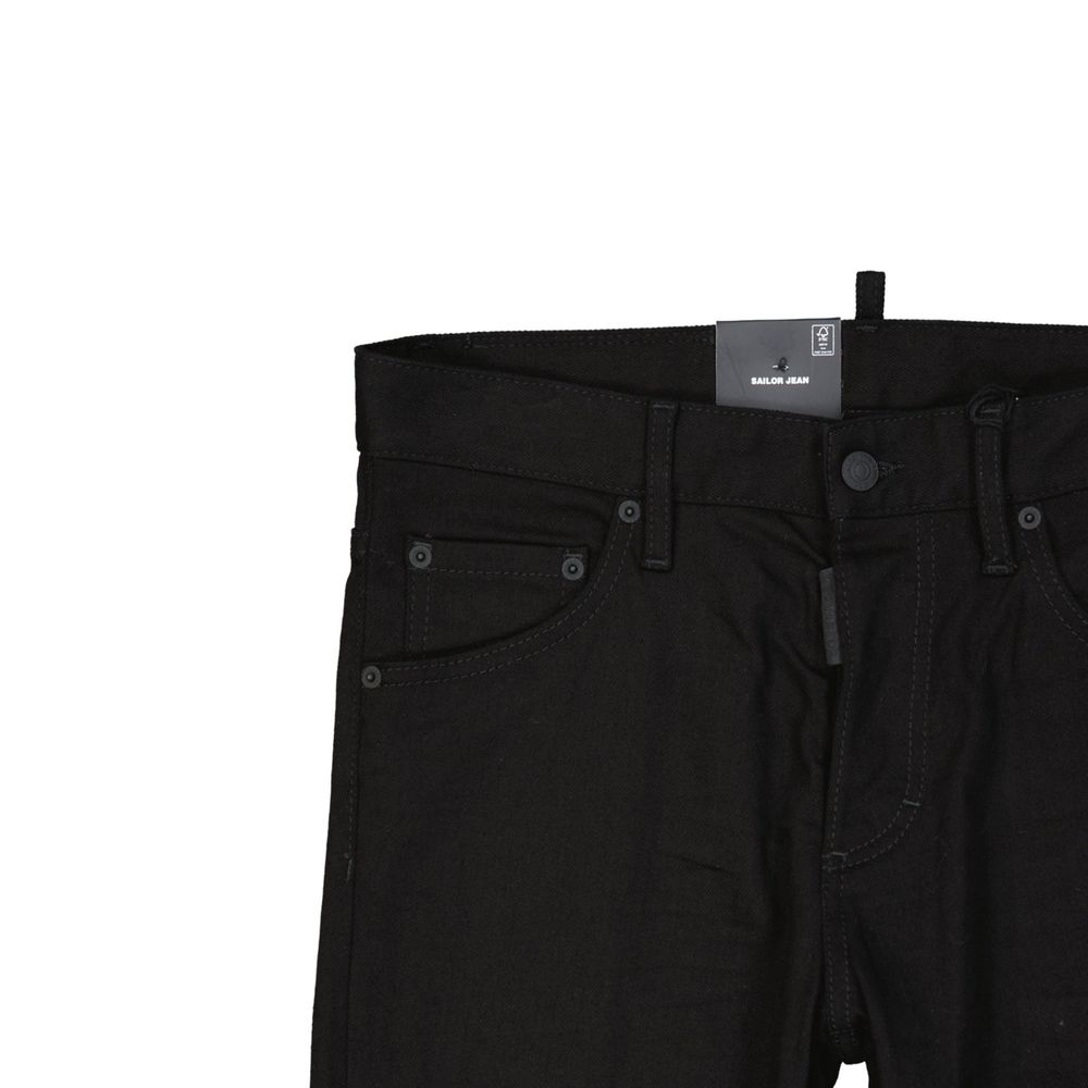 Dsquared² Black Cotton Jeans Denim - BrandFit 88