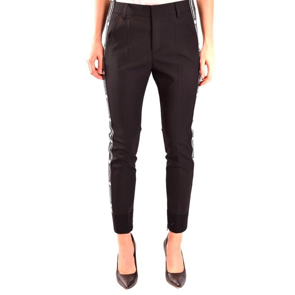 Dsquared² Black Wool Dress Pants - BrandFit 88
