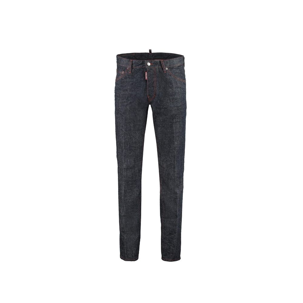 Dsquared² Blue Cotton Skinny Jeans - BrandFit 88
