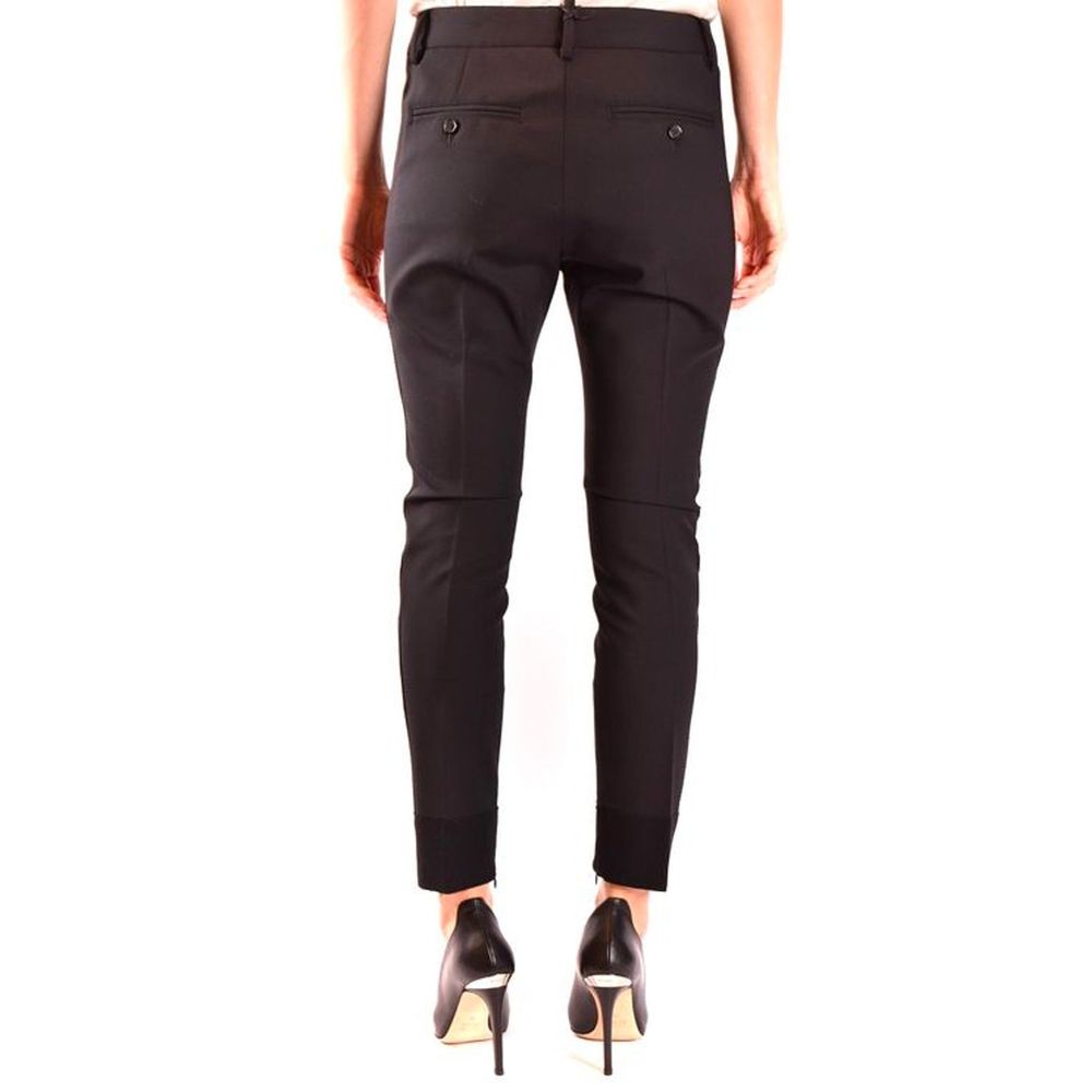 Dsquared² Black Wool Dress Pants - BrandFit 88