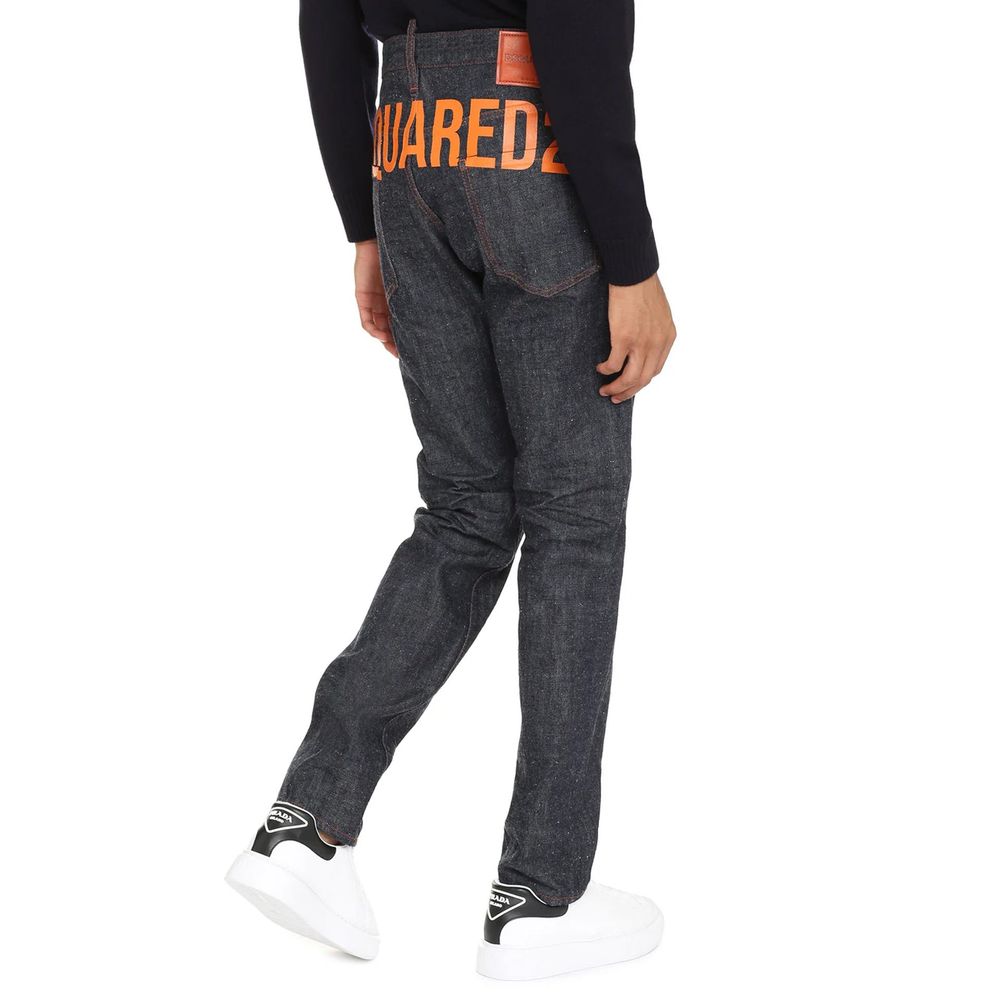 Dsquared² Blue Cotton Skinny Jeans - BrandFit 88