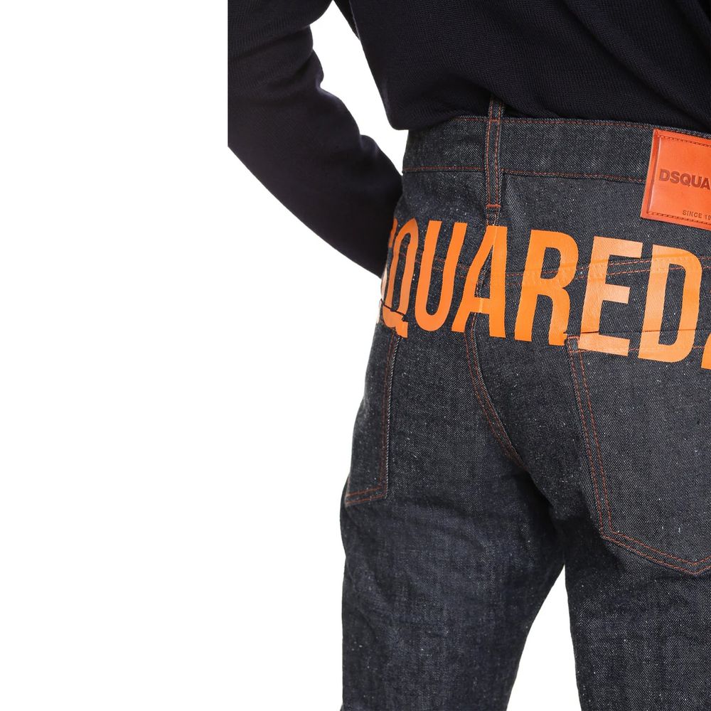 Dsquared² Blue Cotton Skinny Jeans - BrandFit 88