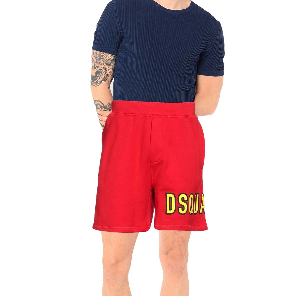 Dsquared² Multicolor Cotton Shorts - BrandFit 88