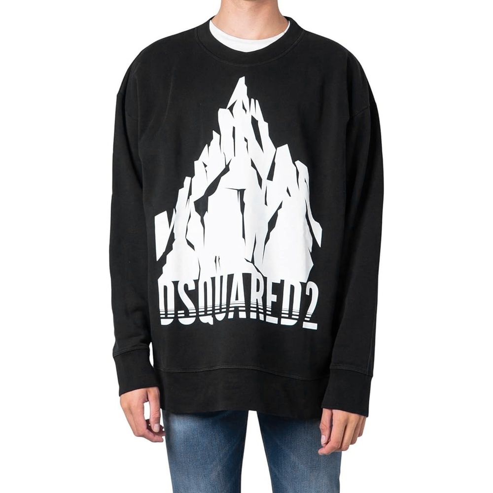 Dsquared² Black Cotton Sweatshirt - BrandFit 88
