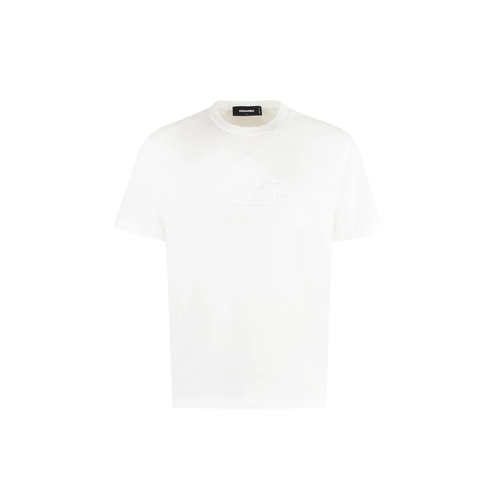 Dsquared² White Cotton T-Shirt - BrandFit 88