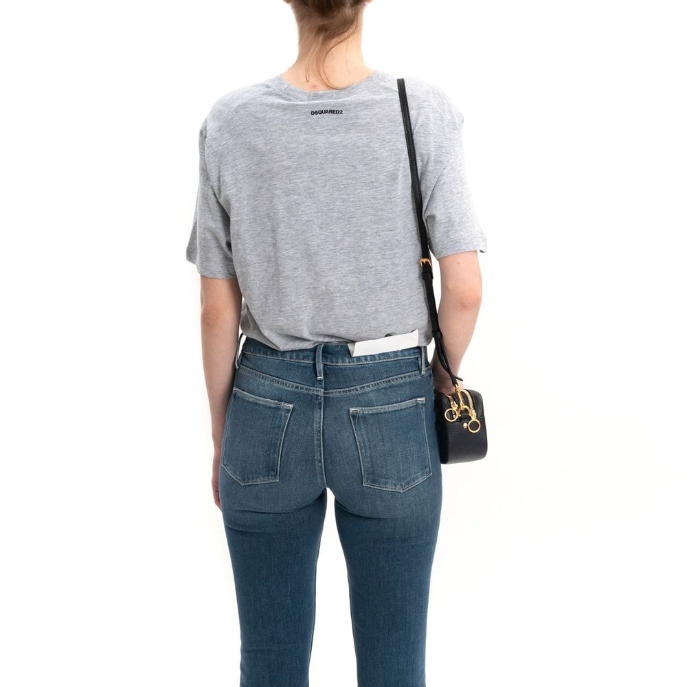 Dsquared² Gray Cotton T-Shirt - BrandFit 88